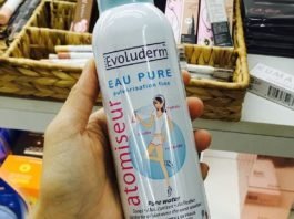 Xịt khoáng Evoluderm Eau Pure Atomiseur