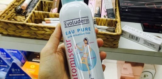 Xịt khoáng Evoluderm Eau Pure Atomiseur
