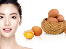 làm đẹp bằng trứng gà