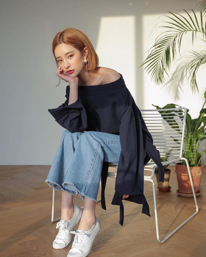 Quần culottes jeans