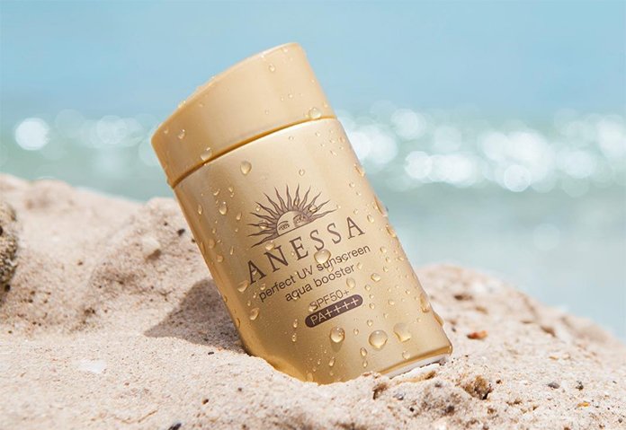 Review kem chống nắng Anessa Perfect UV Sunscreen Aqua Booster - BlogAnChoi