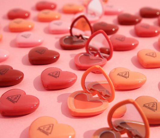Review son dưỡng môi hình trái tim 3CE Heart Pot Lip son
