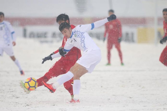 U23 Việt Nam và Uzbekistan