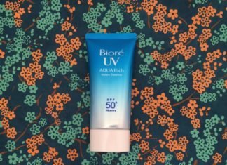 Review kem chống nắng Bioré UV Aqua Rich Watery Essence Bioré UV Aqua Rich Watery Essence