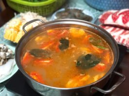 cách nấu lẩu thái