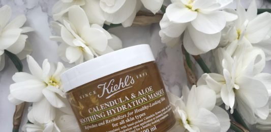 Review mặt nạ Calendula & Aloe Soothing Hydration Masque Mặt nạ hoa cúc lô hội Kiehl s