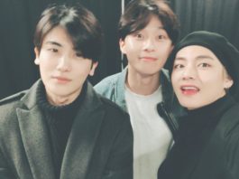V (BTS), Park Seo Joon và Park Hyung Sik: Bộ ba trai đẹp cứ đi cùng nhau là chị em “phát cuồng” V, Park Seo Joon, Park Hyung Sik