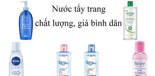 nước tẩy trang