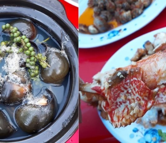 Ảnh nền quán ốc núi