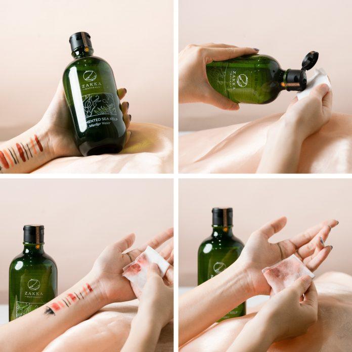 Công nghệ tảo lên men giúp loại bỏ 99% bụi bẩn và lớp trang điểm. (Nguồn: Internet)