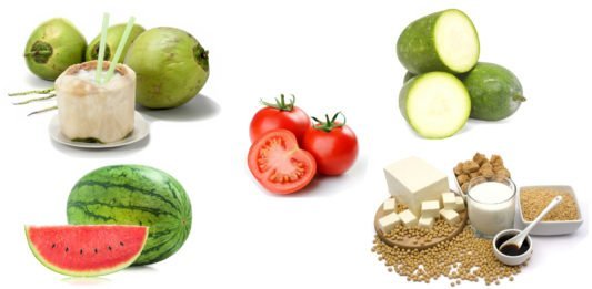 10 thức ăn giải nhiệt cơ thể trong ngày hè nắng nóng Thức ăn giải nhiệt cơ thể