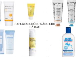Top 6 kem chống nắng cho bà bầu an toàn với thai nhi nhất hiện nay kem chống nắng