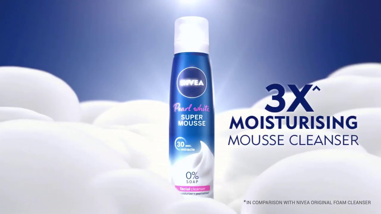 Review sữa rửa mặt dạng bọt Nivea Pearl White Super Mousse Facial Cleanser