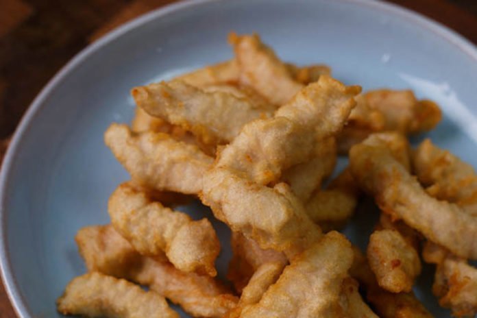 thành quả thịt chiên