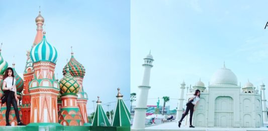 Kinh nghiệm du lịch Công viên Kỳ Quan Thế Giới (Long An) chi tiết công viên