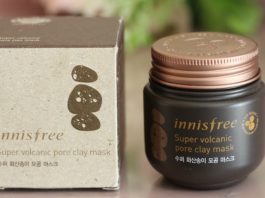 Review mặt nạ đất sét cho da nhờn Innisfree Super Volcanic Pore Clay Mask 2X mặt nạ