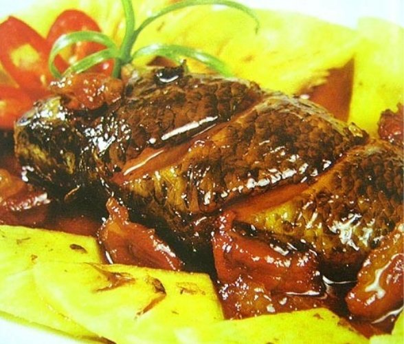 cá rô đồng kho me