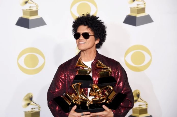 Grammy 2018 Bruno Mars