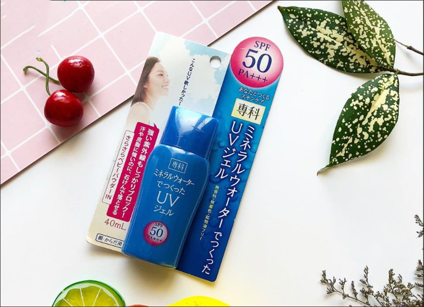 Review kem chống nắng Shiseido Hada Senka Mineral Water UV Gel SPF 50/PA+++