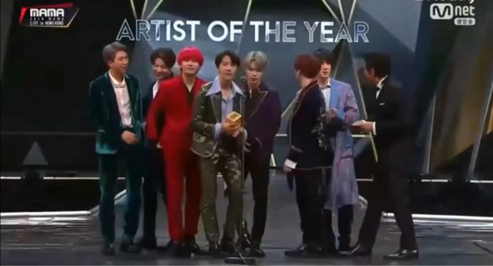 BTS tại MAMA 2018 