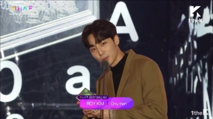 Roy Kim tại MMAs 2018