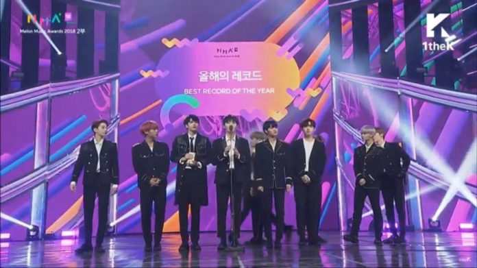 WANNA ONE tại MMAs 2018