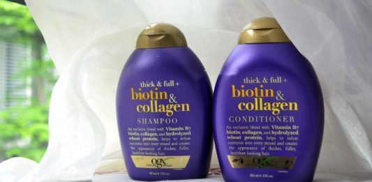 Review dầu gội kích thích mọc tóc Biotin & Collagen: Dành cho người “sợ hói” dầu gội kích thích mọc tóc biotin collagen chống rụng tóc