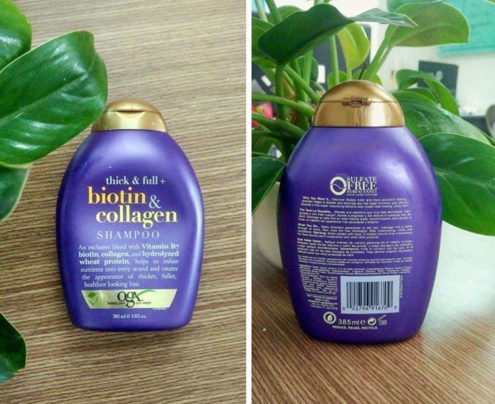 dầu gội kích thích mọc tóc biotin collagen chống rụng tóc