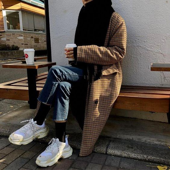 phối đồ với giày balenciaga