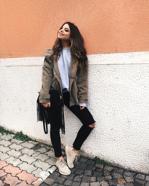 phối đồ với yeezy 350