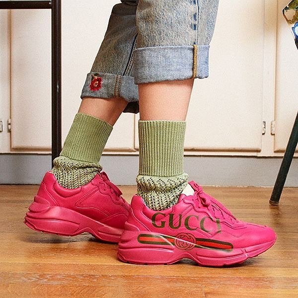 rhyton gucci pink