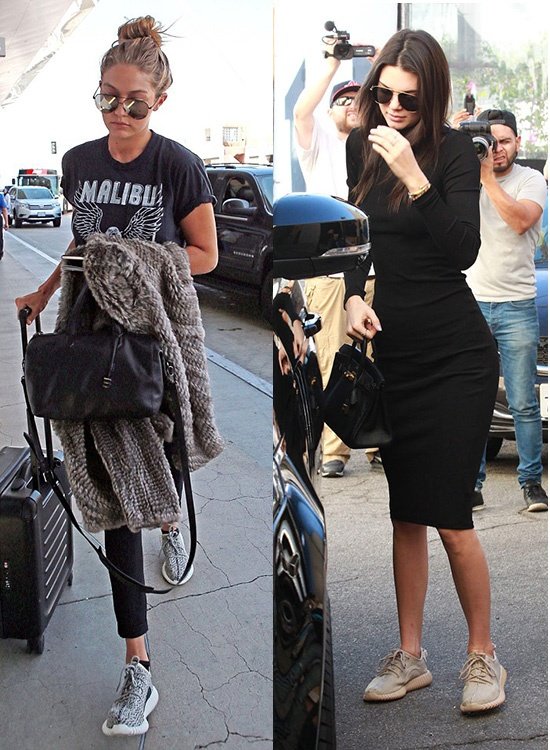 Yeezy Boost 350 phong cách sân bay