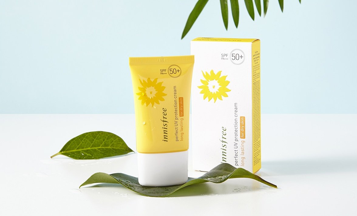 Innisfree Perfect Uv Protection Cream Long Lasting/For Dry Skin 