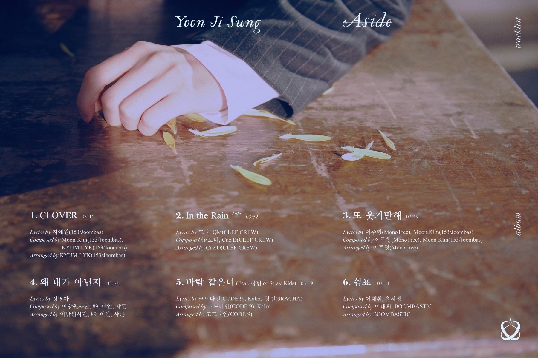 Bài hát số 6 trong mini album mang tên "쉼표" với giai điệu ballad nhẹ nhàng sẽ làm xoa dịu tâm hồn người nghe (Ảnh: Yoon Jisung Official)