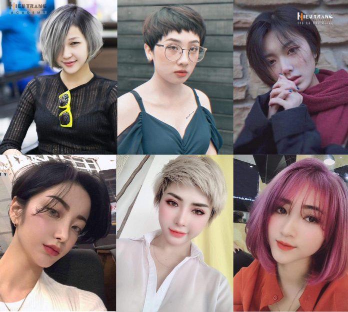 Mẫu tóc ngắn đẹp tại Hiếu Trang Hair Salon. (Nguồn: Internet)