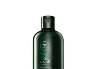 Dầu gội Tea Tree Special làm thông thoáng lỗ chân lông, trị gàu, giúp tóc mọc nhanh và dày hơn (ảnh: internet).