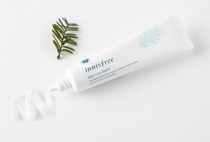 Gel trị mụn Innisfree Bija Cica Balm được nhiều người tiêu dùng đánh giá cao. (Nguồn: Internet)