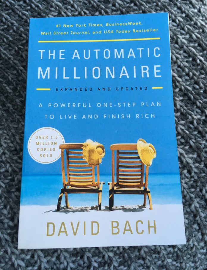 Ảnh bìa trước cuốn sách The Automatic Millionaire (ảnh: internet).