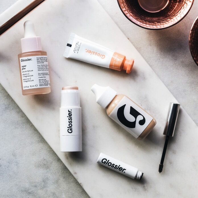 Các sản phẩm trang điểm của Glossier. (Nguồn: Internet)