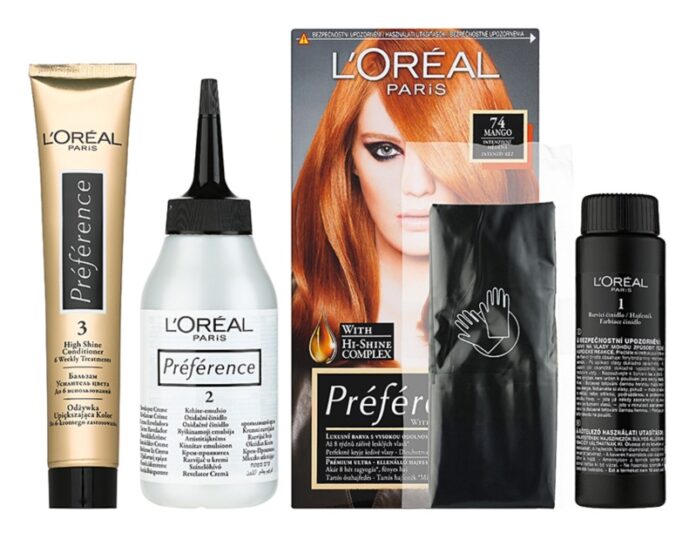 L’Oréal nổi tiếng với các sản phẩm nhuộm tóc 