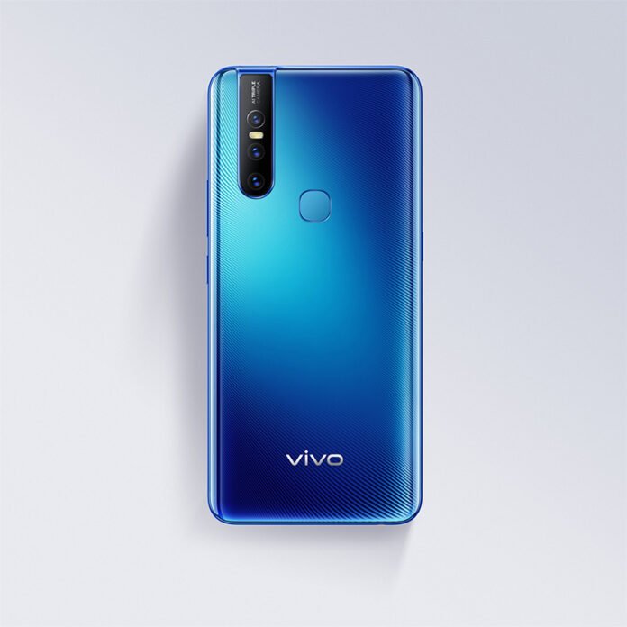 Mặt lưng của Vivo V15