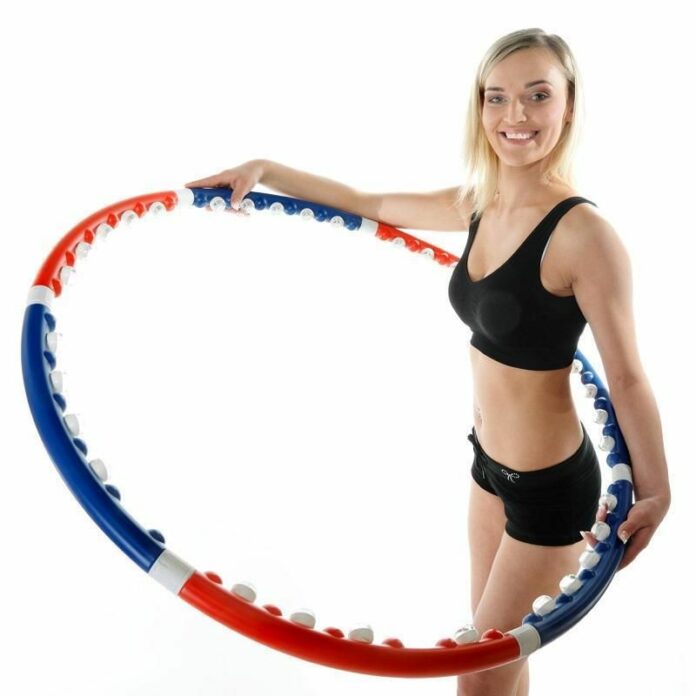 Chiếc vòng tập này còn có tác dụng massage cơ thể