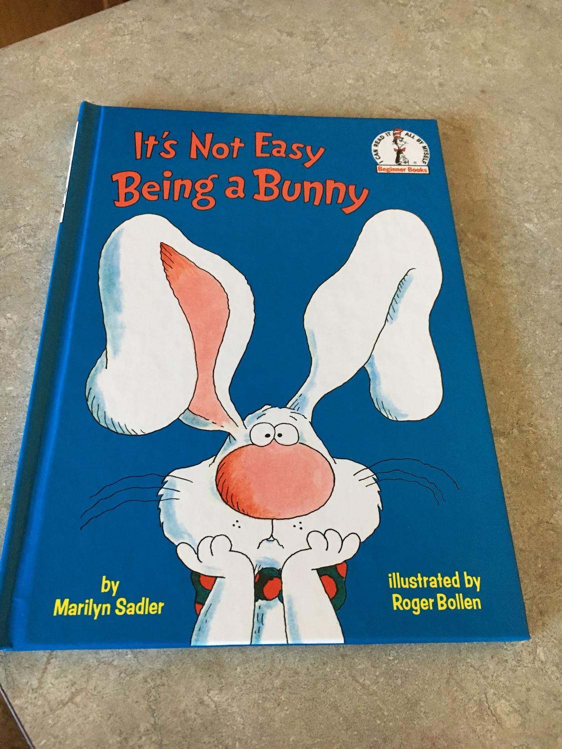 Bìa trước cuốn sách It's Not Easy Being a Bunny (ảnh: internet).