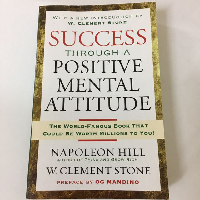 Bìa trước cuốn sách Success Through A Positive Mental Attitude (ảnh: internet).