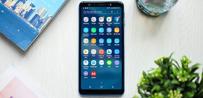 Galaxy A7 (2018) có hiệu năng tương đối ổn trong tầm giá