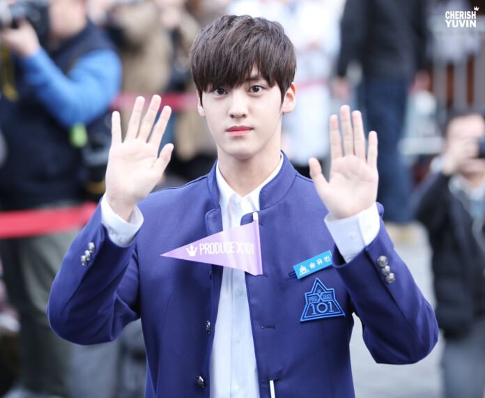 Song Yuvin là thành viên nhóm nhạc MYTEEN dưới sự quản lý của The Music Works (Ảnh: Twitter)