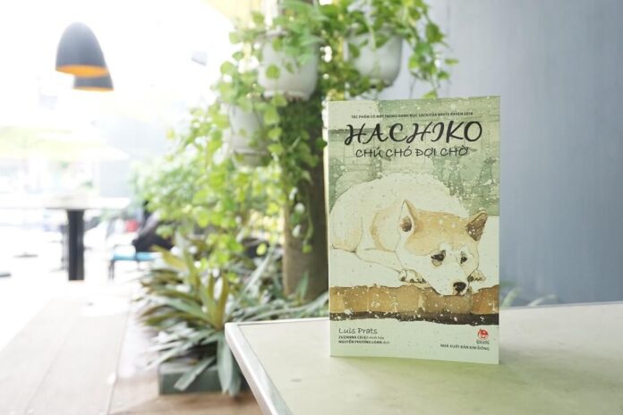 Bìa sách Hachiko - Chú Chó Đợi Chờ (Nguồn ảnh: Internet)