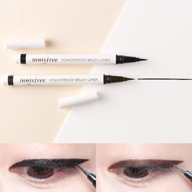 Bút kẻ mắt nước Innisfree Powerproof Brush Liner