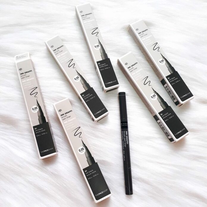 The Face shop Ink Graffi Brush Pen Liner