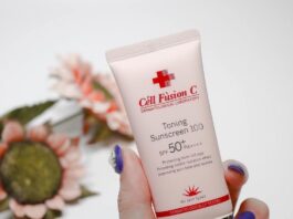 Kem chống nắng Cell Fusion C Toning 100 SPF 50+ PA ++++ (Nguồn: Interner)